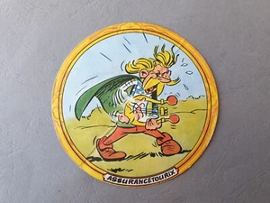 ASTERIX : portrait publicitaire Assurancetourix offert par la Vache qui rit 1967 - Foto 1 di 11