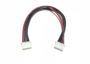 11.1v Li-PO 4P 3s battery balance extension double female 15cm silicone wire x 5 - Picture 1 of 4