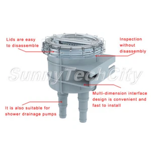 Boat Raw Cooling Water Intake Strainer Filter Yatching Replace Vetus Hose Filter - Picture 1 of 5