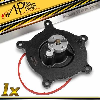 Bomba de agua del motor con junta para International Harvester 4300 4400 7300 7500 7,6 L Foto 1 de 4