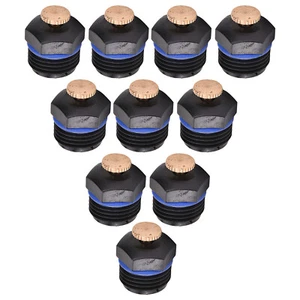 10Pack Garden Misting Lawn Irrigation Sprinkler Head Nozzle 360° Spraying System - Picture 1 of 9