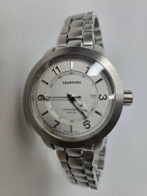 Tourneau Ladies Sport Quartz Watch Swiss Chronometer 36mm 53548-3B Women's - Image 1 of 4