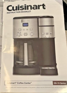 Cuisinart SS-15 Series Coffee Center 12-Cup Coffeemaker OR Single-Serve Brewer - Picture 1 of 14