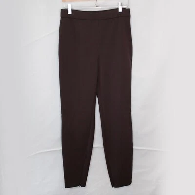 Aritzia Babaton Serra High Waist Slim Pants Womens 10 Brown Casual Office SS09X - Image 1 of 4