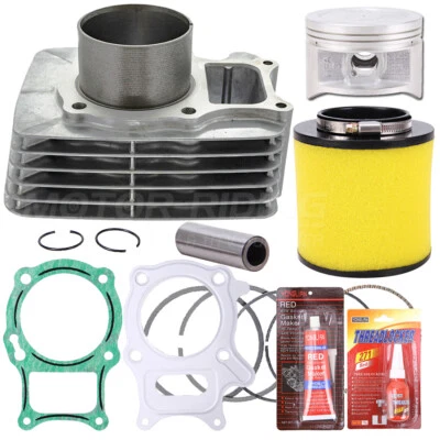 Kit de filtro y junta de pistón de cilindro para Honda Recon 250 TRX250 TRX250EX Foto 1 de 4