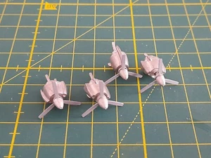 4x Propellers ENGINE'S Aeroplane Model Lockheed 749 Constellation Parts 1:200 - Foto 1 di 6