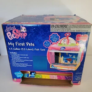 Littlest Pet Shop Aquarium Tank My First Pets 2.5 Gallon Accessories Rare HTF - Picture 1 of 17