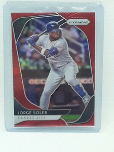 Jorge Soler 2020 Panini Prizm Baseball - RED #8 - Kansas City Royals