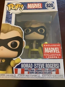 Funko Pop! Nomad (Steve Rogers) #820 Marvel Collector Corps Exclusive - Picture 1 of 6