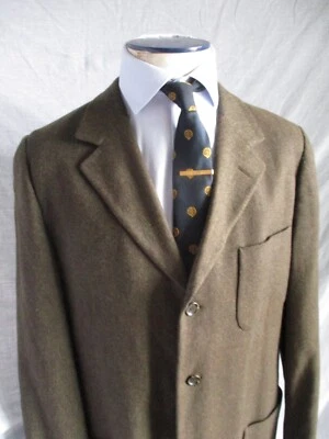 Jaqueta casaco esportivo Ermenegildo Zegna blazer lã marrom macia cashmere 56 42 - Imagem 1 de 4