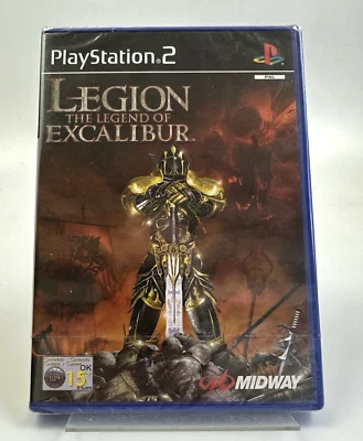 PS2 Legion : The Legend Of Excalibur, New And Factory Sealed - Image 1 of 4