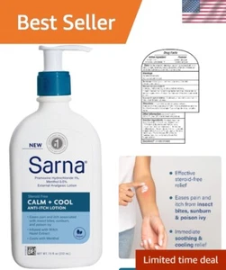 Anti-Itch Cream: Calm + Cool Formula for Insect Bites & Poison Ivy Soothe - Picture 1 of 10