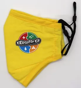 Kids Cloth Mask Reusable Washable + PM2.5 Filter for Boys & Girls, 5-25 unit lot - Picture 1 of 4