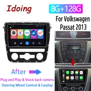 Apple CarPlay Android auto For VW Passat B6 B7 CC 2010-2015 Car Radio Stereo - Picture 1 of 14