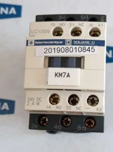 TELEMECANIQUE Contactor SQUARE D LC1D09 BL 24V DC 2.4 W Protector de potencia 25A 690V - Imagen 1 de 6