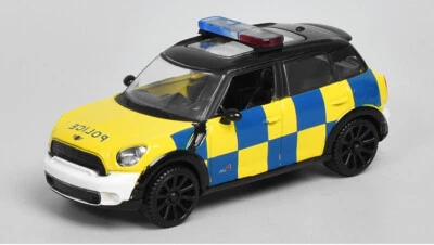 MotorMax Mini Cooper S Countryman Police 1:43 Scale US IMPORT DUTIES PAID - Image 1 of 3
