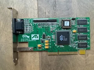 Vintage 1998 ATI 3D Rage 2C IIC 8MB (109-52800-10) AGP VGA Video Graphics Card - Picture 1 of 5