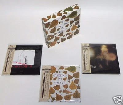 Il Giardino Dei Semplici, etc. / JAPAN Mini LP SHM-CD x 3 titles + PROMO BOX Set - Image 1 of 4