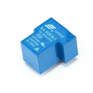 Original 12V 30A Mini SONGLE Power Relay SLA-12VDC-SL-A T90 Blue 4-Pins - Picture 1 of 3