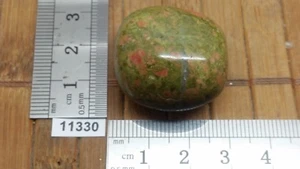 UNAKITE pierre roulée QUALITE mineraux lithotherapie reiki collection esoterisme - Picture 1 of 2