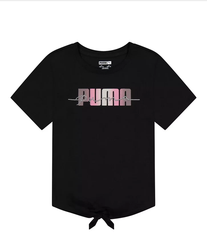 Puma Niñas Grandes Moderno Paquete Deportivo Moda Camiseta Negra Talla M 1426 Foto 1 de 1