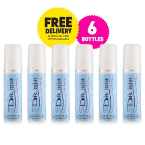 6 X Dr Mist Natural 75ml Deodorante Spray Senza Alluminio Rimuove Odori Corpo - Foto 1 di 5