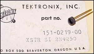 3 PZ LOTTO Tektronix 151-0219-00 transistor personalizzato NOS - Foto 1 di 1