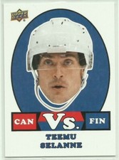 2017-18 Upper Deck Canadian Tire Team Canada Vs. #VS-24 Teemu Selanne Finland