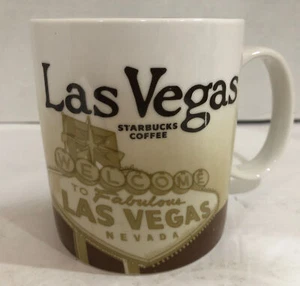 Taza de café Starbucks Las Vegas coleccionista City Series Global Icon 16 oz 2010 - Imagen 1 de 3