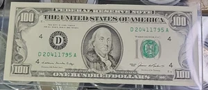 100 Dollar Bill 1985 Cleveland OH. D - Picture 1 of 10