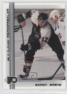 2000-01 ITG Be A Player Memorabilia Simon Gagne #6