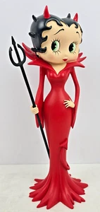 Betty Boop Red Devil Statue Figurine King Features Syndicate 2008 Fleischer Rare - Picture 1 of 8