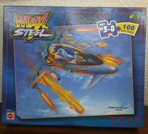 Vintage Max Steel Puzzle 100 Teile Mattel BRANDNEU 2001 - Bild 1 von 4