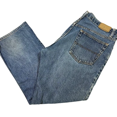 Urban Up Mens Jeans 36x30 Distressed Light Wash Denim Grunge Y2K Vintage 90s - Image 1 of 4