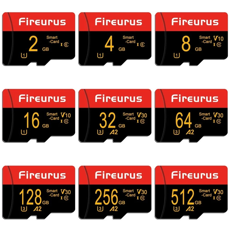 High Speed Micro SD Memory Card 256GB TF Flash Storage Phone Camera Game Gift - Image 1 of 4