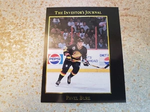 Pavel Bure Vancouver 1993 Investor's Journal #10 Gold Extended Border - Picture 1 of 2