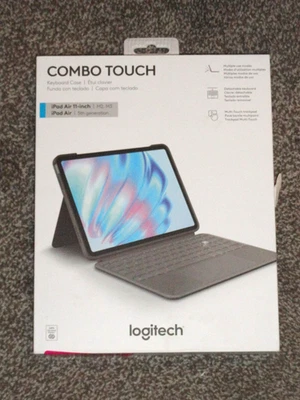 Logitech Combo Touch for iPad Air 11-inch Keyboard Case - Oxford Gray - Image 1 of 4