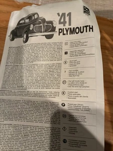 1941 Model Plymouth Truck (box NOT complete) - Picture 1 of 2
