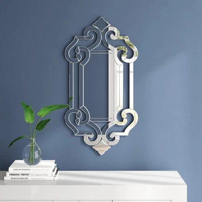 Howard Elliott Collection - Hanging Venetian Wall Mirror -  Clarice  41 x 22 inc - Изображение 1 из 3
