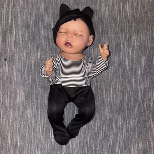 Anatomisch korrekte Junge Baby Puppe Säugling Reborn realistische Arme Beine 10 Zoll - Bild 1 von 8