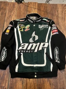 CHASE AUTHENTICS NASCAR DALE EARNHARDT JR. #88 AMP ENERGY RACING JACKET ~ Medium - Picture 1 of 9