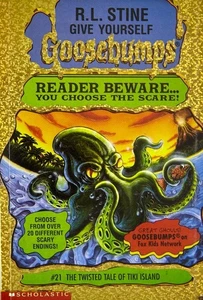 FREE SHIPPING - Twisted Tale of Tiki Island by R. L. Stine (Paperback) - Imagen 1 de 3