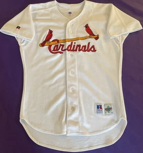 Authentic St Louis Cardinals Russell Diamond Collection On Field Jersey Size 44 - Picture 1 of 6