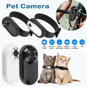1080p Cat Dog Pet Camera Collar Monitor Sports Video Recorder Mini Body Camera - Picture 1 of 21