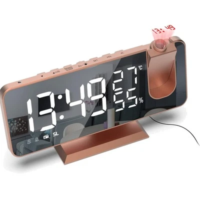 FM-Radio Wecker mit 4 Helligkeitsstufen und Schlummerfunktion - Bild 1 von 4