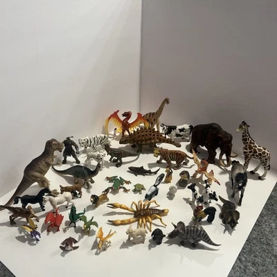 Vintage Animal Figurines Lot 90s - Early 2000s Schleich Safari LTD Rare VTG  - Image 1 of 4