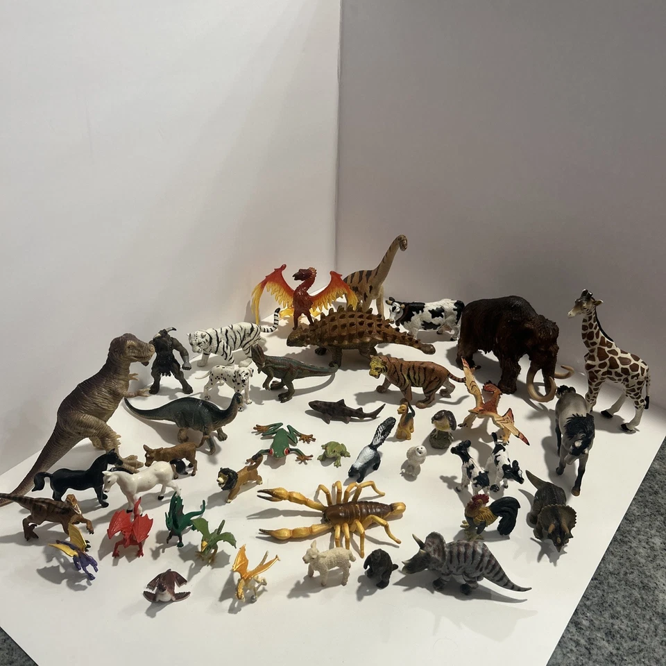 Lote de estatuillas de animales vintage años 90 - principios de 2000 Schleich Safari LTD raras de colección  Foto 1 de 4