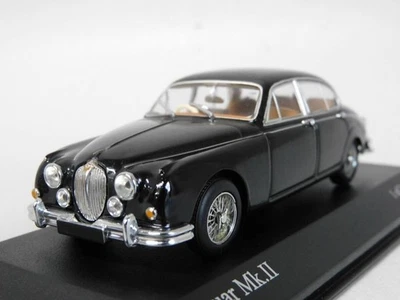 Modellino auto Minichamps 1/43 Jaguar Mk II 1959 pressofuso nero - Immagine 1 di 4