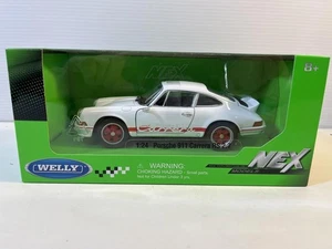 1973 Porsche 911 Carrera RS 2.7 Diecast Model Car: 1/24 Scale, New By Welly - Picture 1 of 7