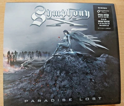 Symphony X –- Paradise Lost -- 2 CD/DVD Album Special Edition , Digipak  --  NEU - Bild 1 von 3